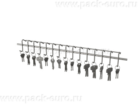 Комплект полки-вешалки для связок ключей к стерилизаторам СТС-1; CТС-2, арт. 322308