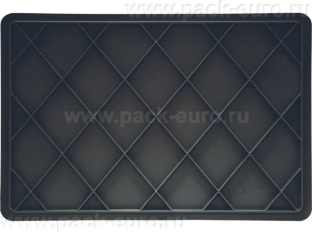 Ящик сплошной 600×400×180 мм, объем 35 л., арт.: 706.02.02 м, серый, код: 16687, арт. 706.02.02