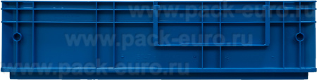 Ящик перфорированный 594×396×148, арт.: 6147 RL-KLT, объём 25.3, голубой, код: 20863, арт. 6147 RL-KLT