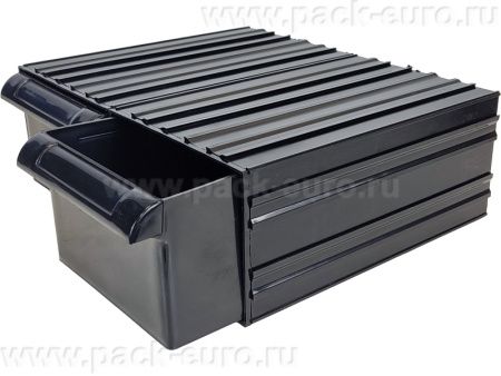 Ящик 230х140х98 антистатический, код: 40573, арт. PD 500 ESD