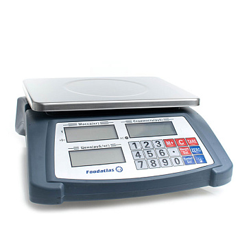 Торговые весы Foodatlas 30кг/1гр YZ-506 от компании Европактрейд