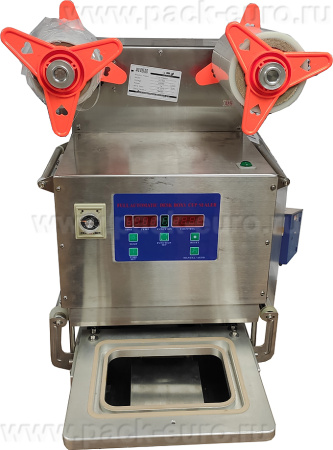 Автоматический запайщик лотков HL-95A с газонаполнением (под стакан d 95 мм)