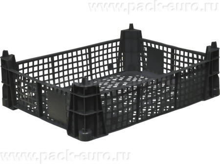 Ящик 400х300х110  чёрный, арт. 101