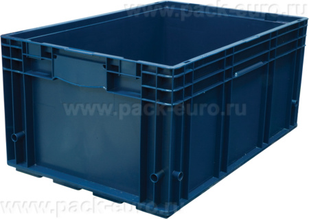 Ящик 6429 R-KLT 594х396х280 синий, арт. 6429 R-KLT