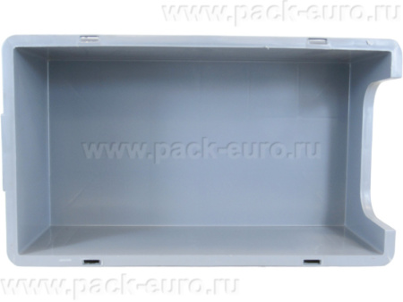 Ящик 510х260х180 с вырезом, серый, код:31780, арт. SPK 18 AV