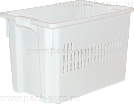 Ящик 600х400х400 мороз. дно сплошное, стенки перфорированные  неокрашенный, арт. 606 м