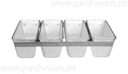 Секция форм для хлеба 4 Л 12 160 х 80 х75 мм
