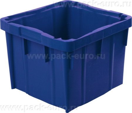 Ящик "Тетра-рекс" 392х364х298 (1л) синий морозостойкий, арт. 305 м