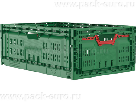 Ящик 600х400х220 складной, перфорированный, код: 38575, арт. B-6422A