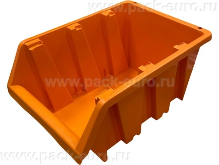 Ящик 280х185х150 вкладываемый, штабелируемый, код: 37052, арт. 4007