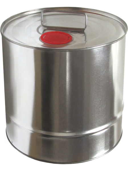 Барабан металлический 10 литров неокрашенный, арт. БМ 10 