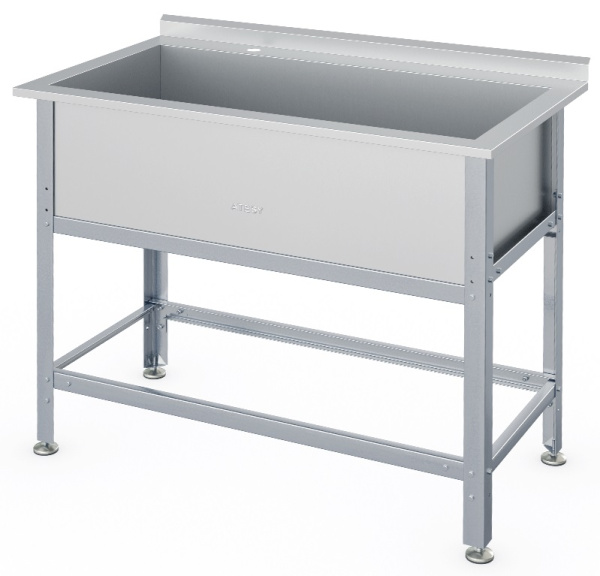 Ванна моечная ВСМ-Б-1.1450.700-1-02 (ВМ-1/700/1550 с бортом), арт. 309294 от компании Европактрейд