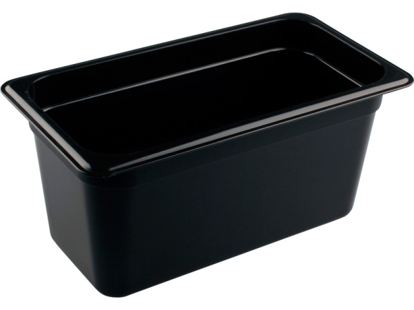 Гастроемкость 1/3,  325x176х150  чёрный, арт. 1/3, 325x176х150 чёрн