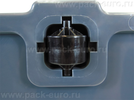 Ящик сплошной 589×396×355 мм, объем 70 л., арт.: Rox Box PRO 70Д, антрацит, код: 25342, арт. Rox Box PRO 70Д