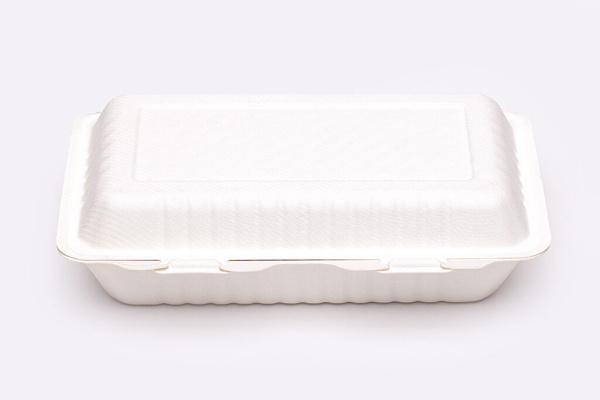 Одинарный ланчбокс 252х166х64 мм 1000 мл биоразлагаемый от компании Европактрейд