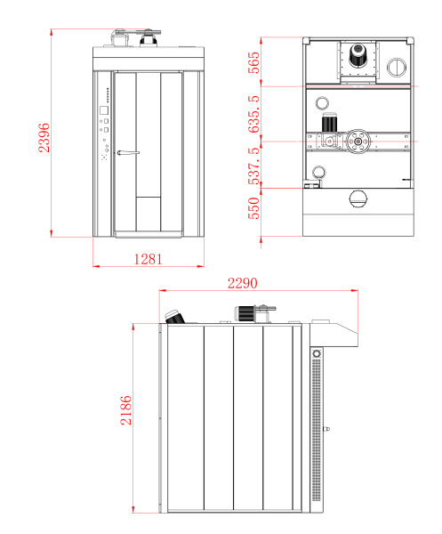 Печь ротационная ROTOMAX BV-46E (электрическая) 400х600