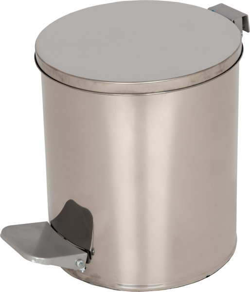Урна с педалью хром 7 литров, арт. УМП-7 хром Урна с педалью хром 7 литров, арт. УМП-7 хром