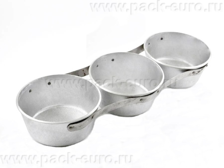 Секция форм для хлеба 3 Л 17 205 х 165 х 95 мм