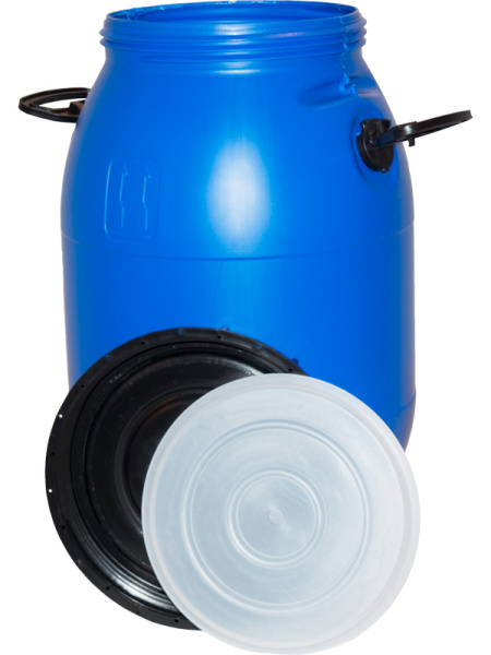 Бидон пластиковый 50 литр, арт.: БПЗ 50, синий, код: 10779, арт. БПЗ 50