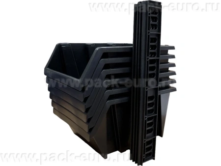 Комплект ящиков 336х234х152 для метизов, с планкой, 6 шт., код: 36990, арт. 4008 К