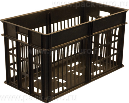 Ящик 660х340х360 (под яйцо) черный, арт. 301