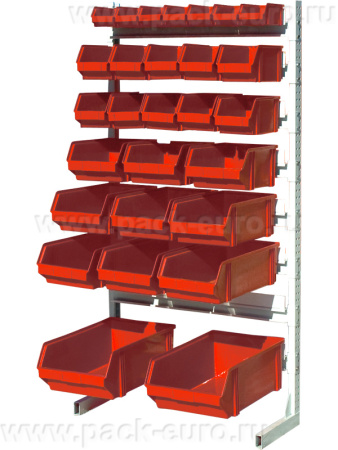 Стойка односторонняя 1500*400 (комплект 2 шт.), арт. 7010, код: 04939, арт. 7010