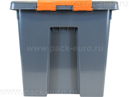 Ящик сплошной 589×396×355 мм, объем 70 л., арт.: Rox Box PRO 70Д, антрацит, код: 25342, арт. Rox Box PRO 70Д