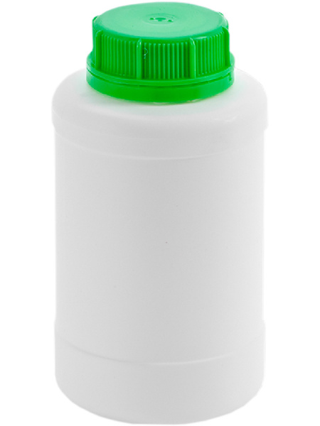 Банка 0,9л. круглая, с пробкой  неокрашенный, арт. БП 0,9