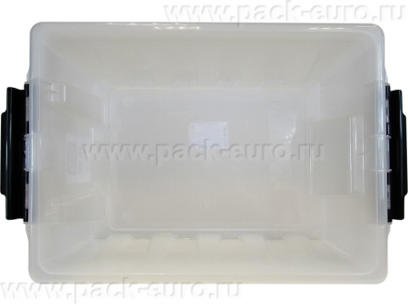 Ящик сплошной 415×300×195 мм, объем 16 л., арт.: Rox Box 16, прозрачный, код: 18704, арт. Rox Box 16