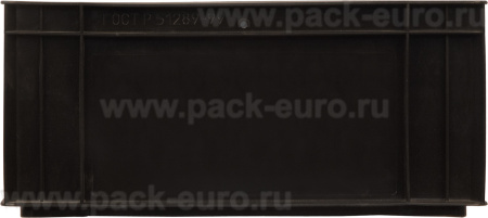 Ящик сплошной 410×300×180 мм, объем 22.14 л., арт.: 302-Б3, чёрный, код: 00412, арт. 302-Б3