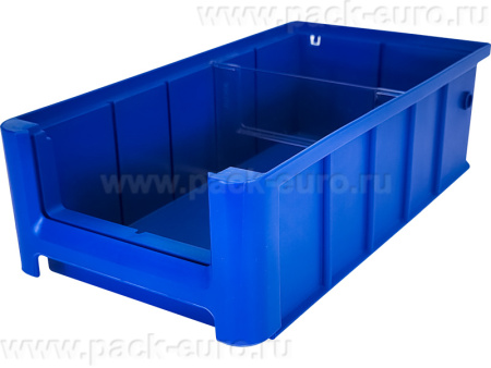 Ящик сплошной 300×155×90 мм, арт.: SK 31509, синий, код: 12368, арт. SK 31509