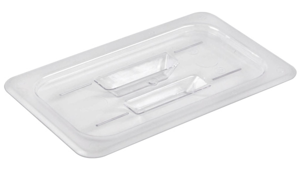 Крышка с ручкой для гастроемкости GN1/4 поликарбонат, JW-P14HC от компании Европактрейд