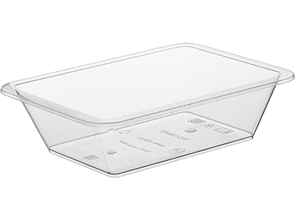 Контейнер п/п 147х109х36 0,330л. прямоугольный, под запайку прозрачный, арт. КН-330мл Контейнер п/п 147х109х36 0,330л. прямоугольный, под запайку прозрачный, арт. КН-330мл