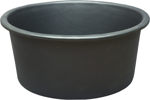 Емкость круглая  680х680х300мм (80л) черная, арт. СО 80 черная Емкость круглая  680х680х300мм (80л) черная, арт. СО 80 черная