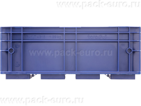 Ящик 4315 R-KLT 396х297х147,5, объем 10.1, синий, код:20563, арт. 4315 R-KLT