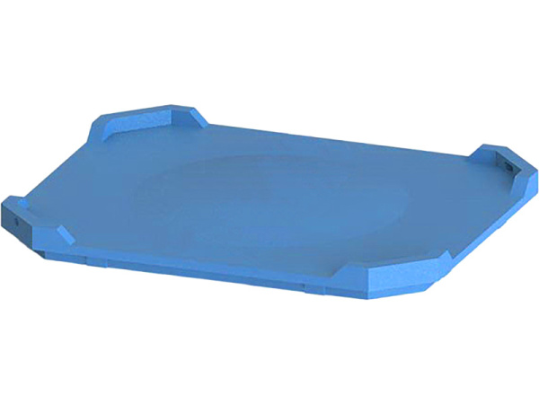 Крышка п/э для ТР 400 / ТР 600 синий, арт. Крышка ТР 400/600