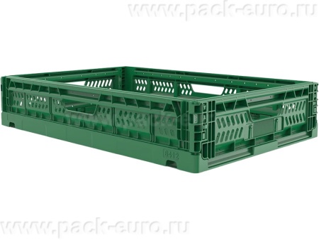 Ящик 600х400х120 складной, перфорированный, код: 38570, арт. B-6412FY