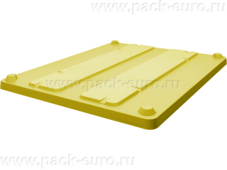 Крышка для бокса 1200x1000 КРАТОС, код: 40888, арт. KRSL 1210 жёлтая