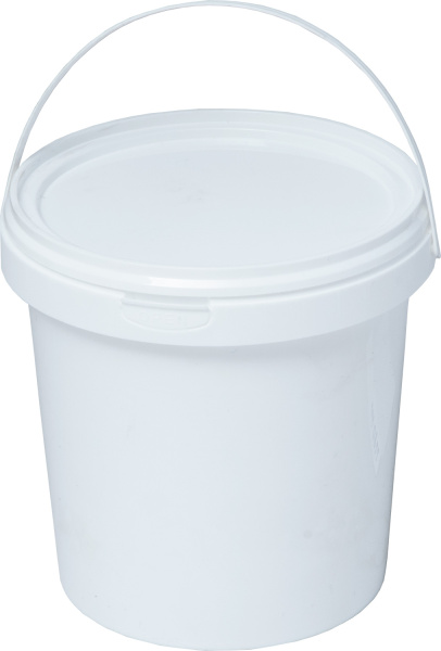 ВЕДРО КРУГЛОЕ  белое 1,18л В1L с белой крышкой, арт. ВП 1,18м ВЕДРО КРУГЛОЕ  белое 1,18л В1L с белой крышкой, арт. ВП 1,18м