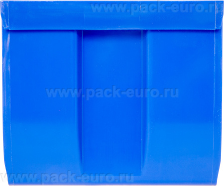Ящик сплошной 250×150×130 мм, объем 4.88 л., арт.: 5002, синий, код: 10035, арт. 5002