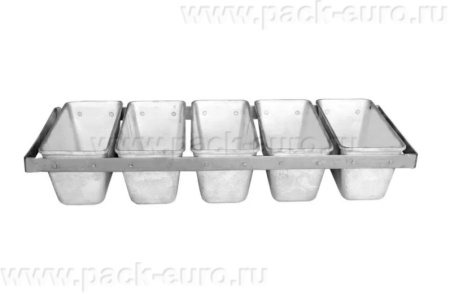 Секция форм для хлеба 5 Л 10-3 205 х 100 х 105 с ручками