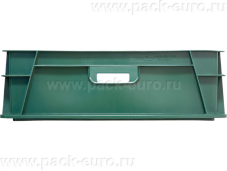 Ящик сплошной 740×465×145 мм, объем 39 л., арт.: 404Т-2, зелёный, код: 22443, арт. 404-Т-2