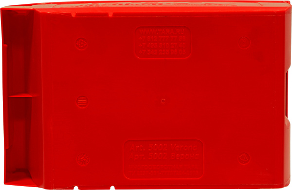 Ящик Verona 250х150х130 PP, черный антистатичный, арт. 5002 ESD, код: 12771, арт. 5002 ESD