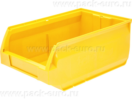 Ящик 350х230х150 Milano,  желтый, арт. 5003