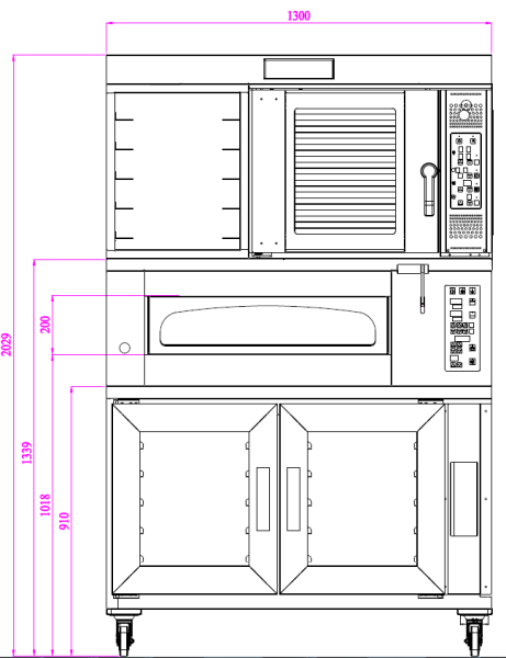 Комбинированная конвекционная печь Primary BDK-3E