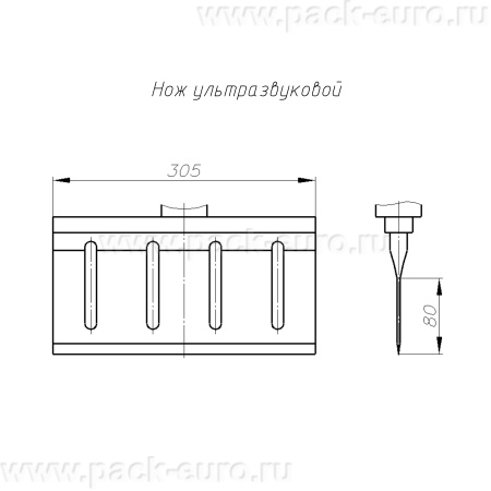 Ультразвуковая машина для нарезки тортов и бисквита Ultrasonic GL-400