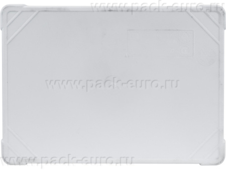 Ящик сплошной 400×300×350 мм, объем 42 л., арт.: 434-2 м, белый, код: 19875, арт. 434-2 м