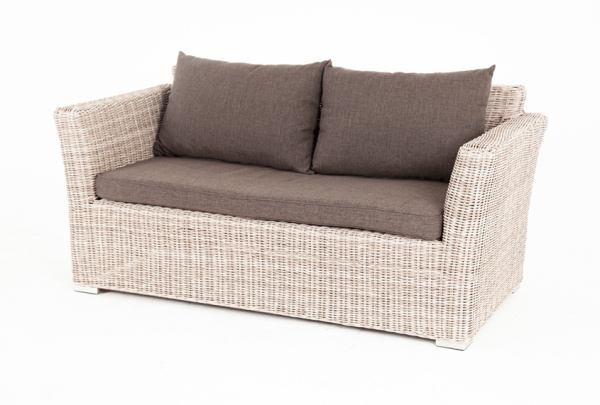 "Капучино" диван из искусственного ротанга двухместный, цвет бежевый "Капучино" диван из искусственного ротанга двухместный, цвет бежевый