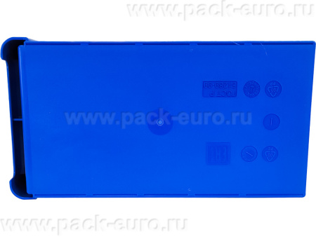 Ящик сплошной 300×155×90 мм, арт.: SK 31509, синий, код: 12368, арт. SK 31509