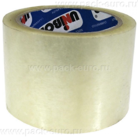 Клейкая лента упаковочная 72 мм х 66 м, 47 мкм, UNIBOB 700 (прозрачная)
